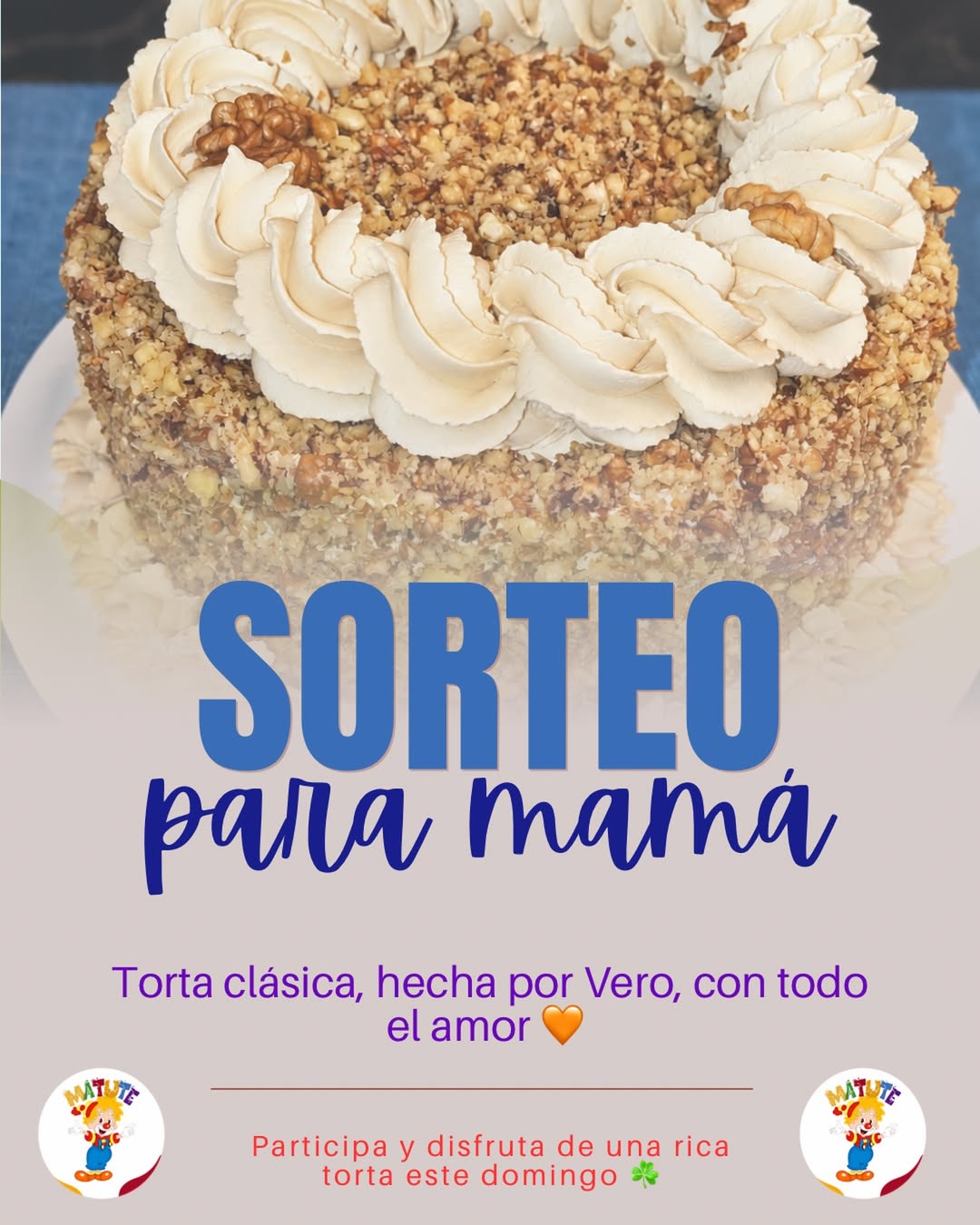 Imagen de 🎁🧡 ¡SORTEO ESPECIAL POR EL DÍA DE LA MADRE! 🧡🎂