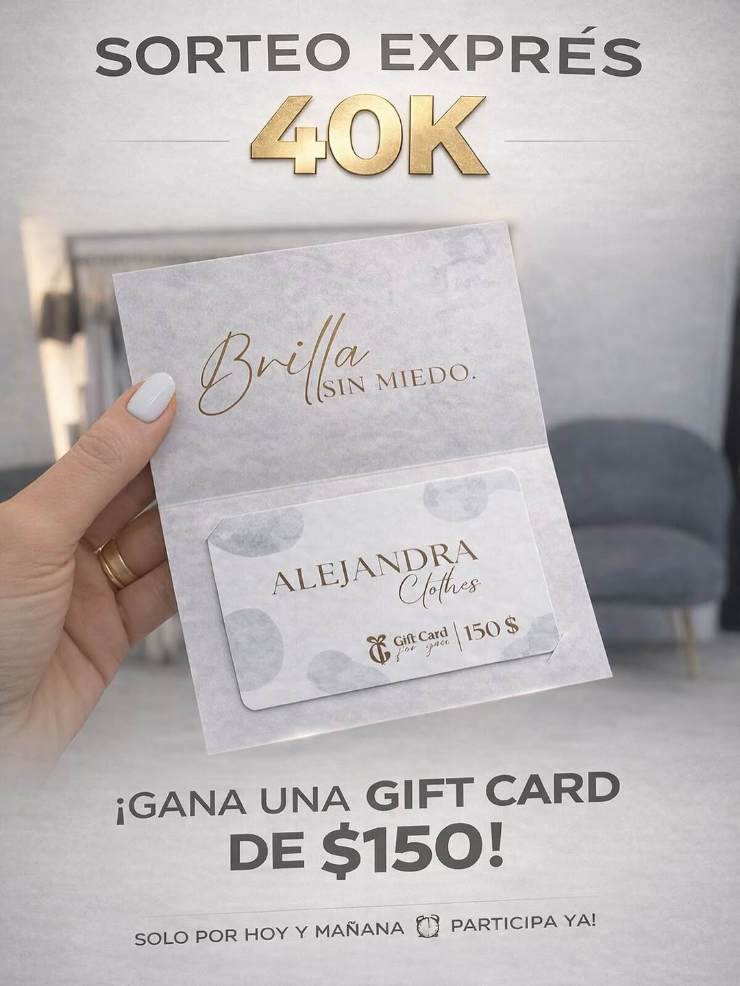 Imagen de 🎉✨ SORTEO EXPRÉS 40K ✨🎉 

¡GRACIAS por estos inc