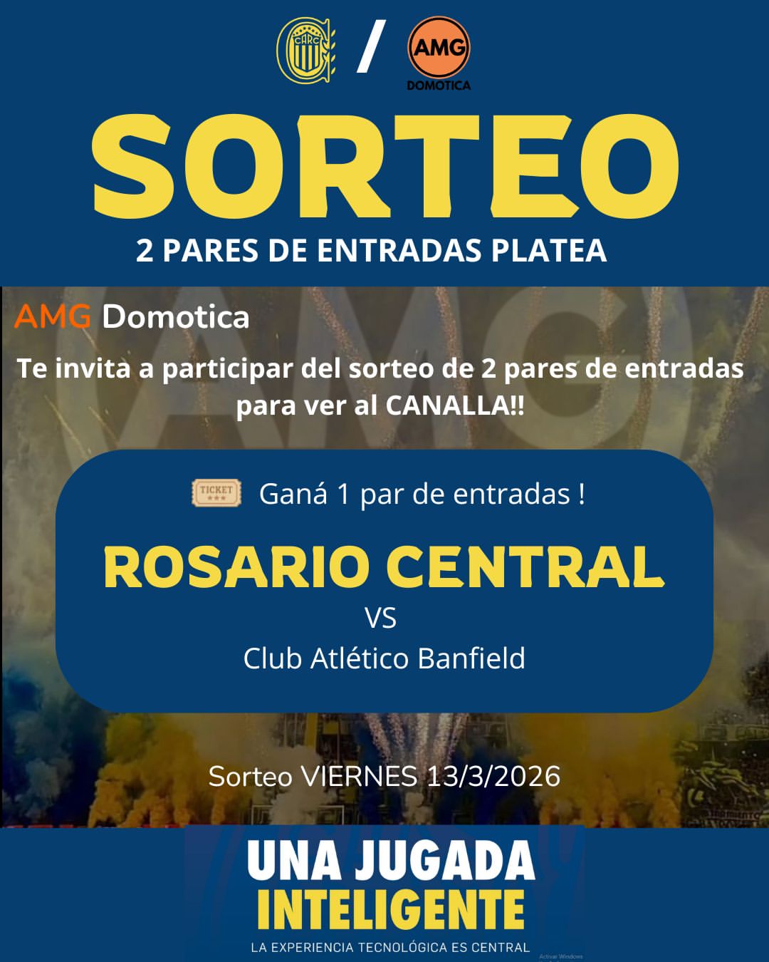 Imagen de 🚨 ¡SORTEO PARA CANALLAS! 💙💛

¿Querés ir a ver a 