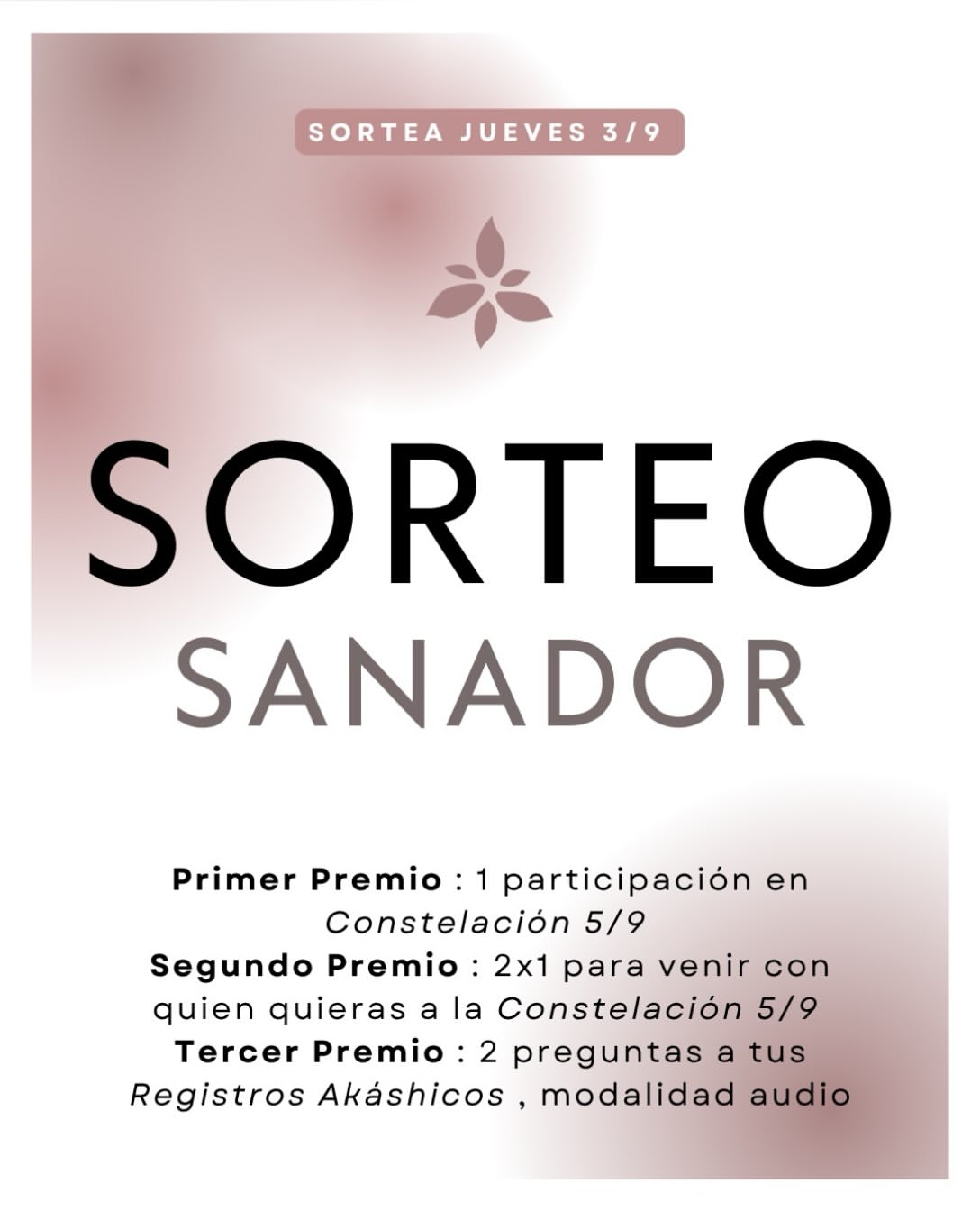 Imagen de ✨ SORTEO | Abrimos espacio para vos ✨

A veces, eso que 