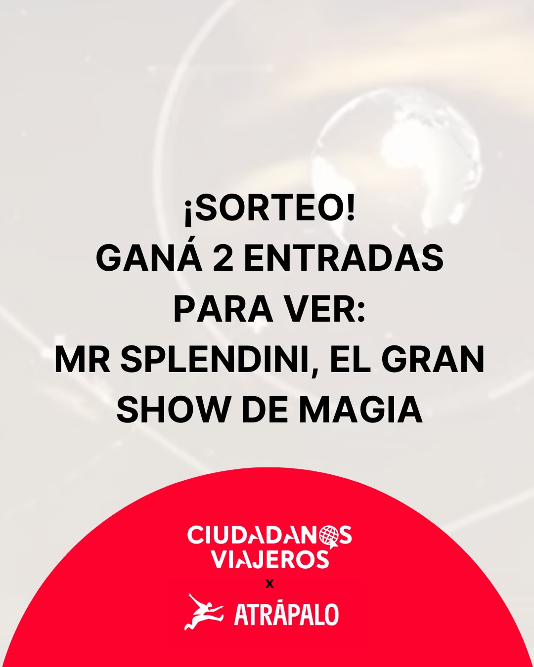Imagen de 🎩✨ ¡NUEVO SORTEO EN CIUDADANOS VIAJEROS!

Esta vez pod