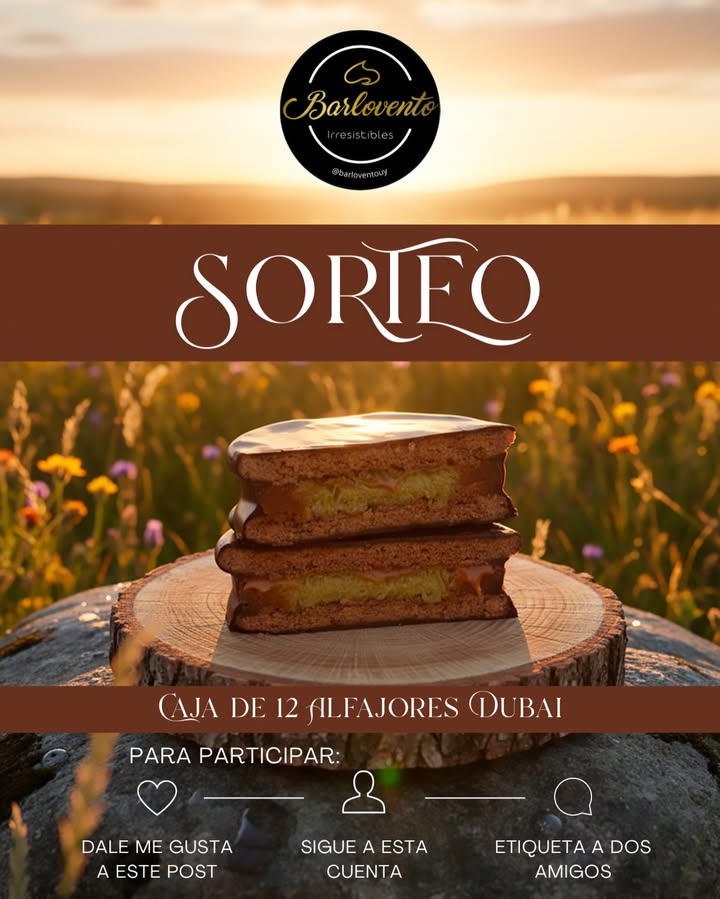 Imagen de Sorteo de Verano!

El Sabor del verano !!!
Alfajores Dubai! 