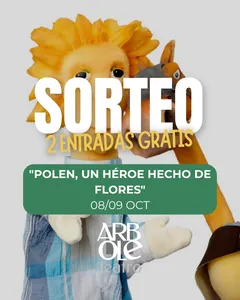 Imagen de ¡Nuevo SORTEO de ENTRADAS en Teatro Arbolé! 🎟️🎟️