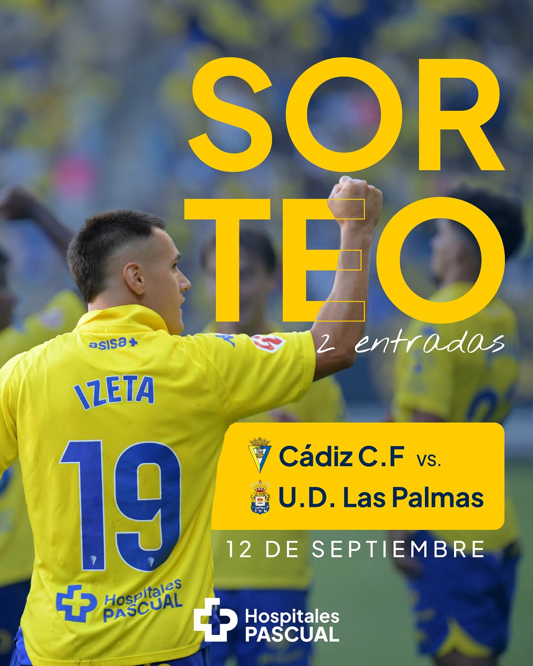 Imagen de ¡NUEVO SORTEO! ⭐️

Regalamos dos entradas en tribuna pa