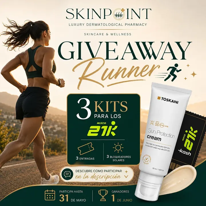 Imagen de ✨ GIVEAWAY RUNNER ✨🏃‍♀️
En Skinpoint queremos a