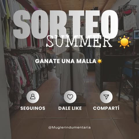 Imagen de SORTEO SORTEO SORTEO🚀
Gánate una malla 🏖️ 🫣

¿C