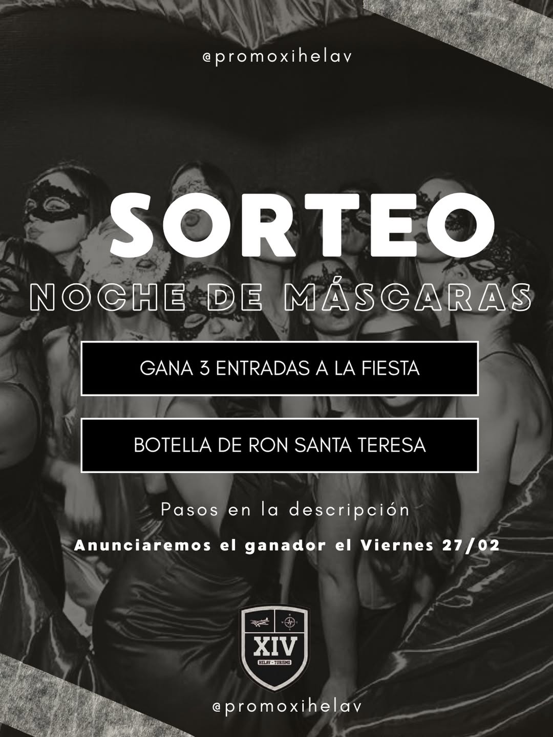 Imagen de ¡Prepárense para LA NOCHE DE MÁSCARAS 🎭!
Queremos vert