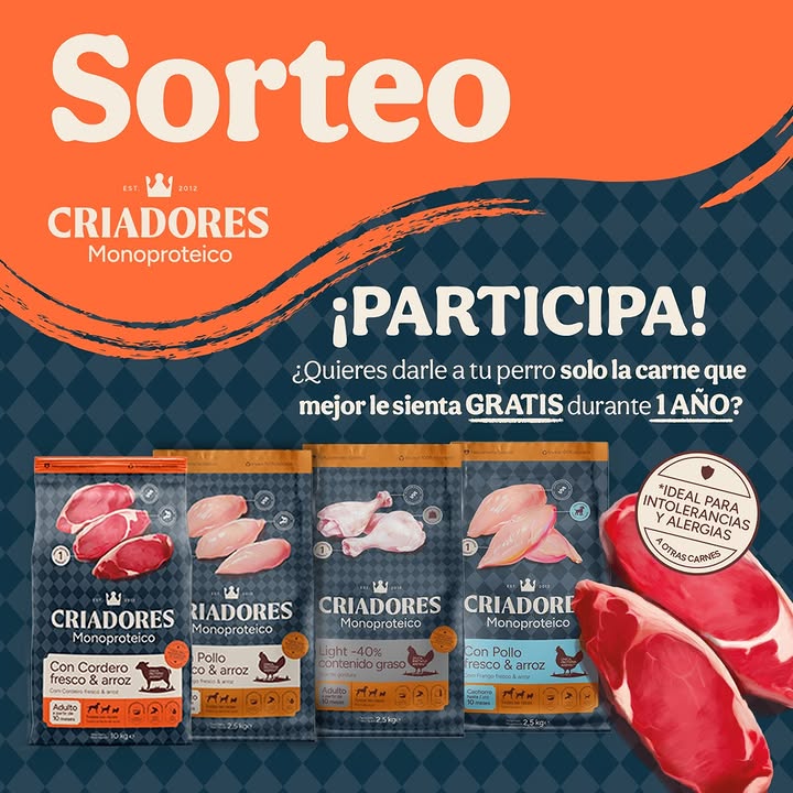 Imagen de 🎉🐶 ¡SORTEAZO de la mano de @tiendanimal y @criadores_