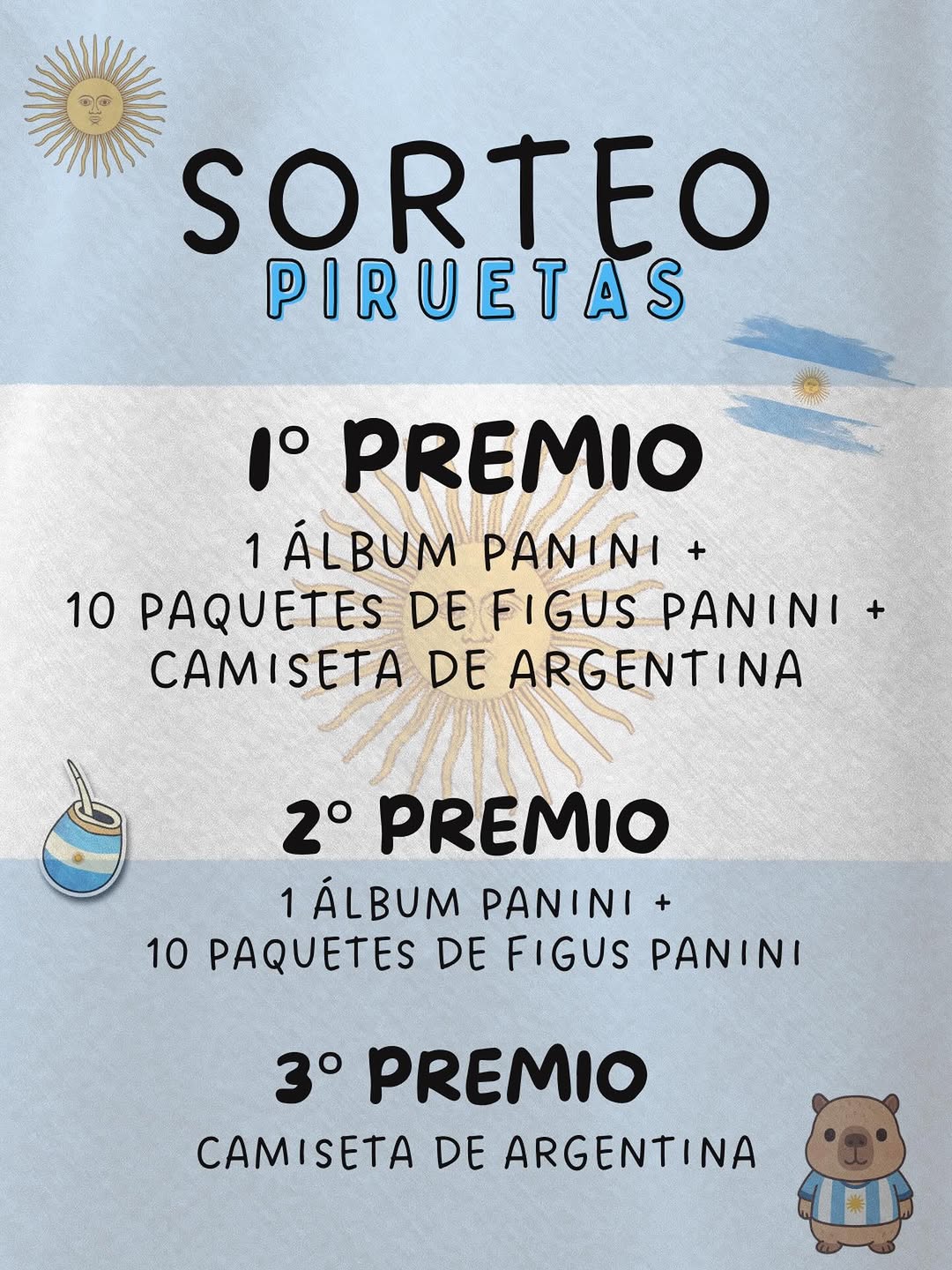 Imagen de SORTEO ARGENTINO! 🇦🇷

Queremos que más personas conoz