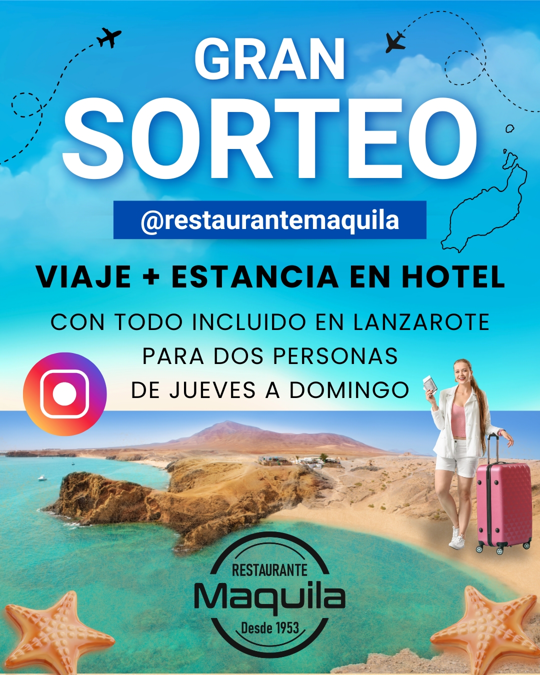 Imagen de ‼MARAVILLOSO SORTEO DE UN VIAJE + ESTANCIA EN HOTEL CON TO