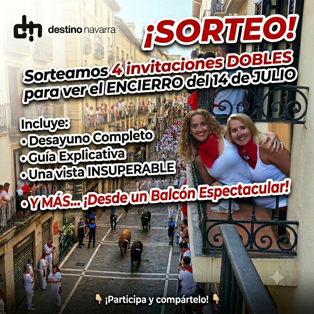 Imagen de 🔴 ¡ATENCIÓN! ¡SORTEO DE SAN FERMÍN! 🔴
¿Quieres vi
