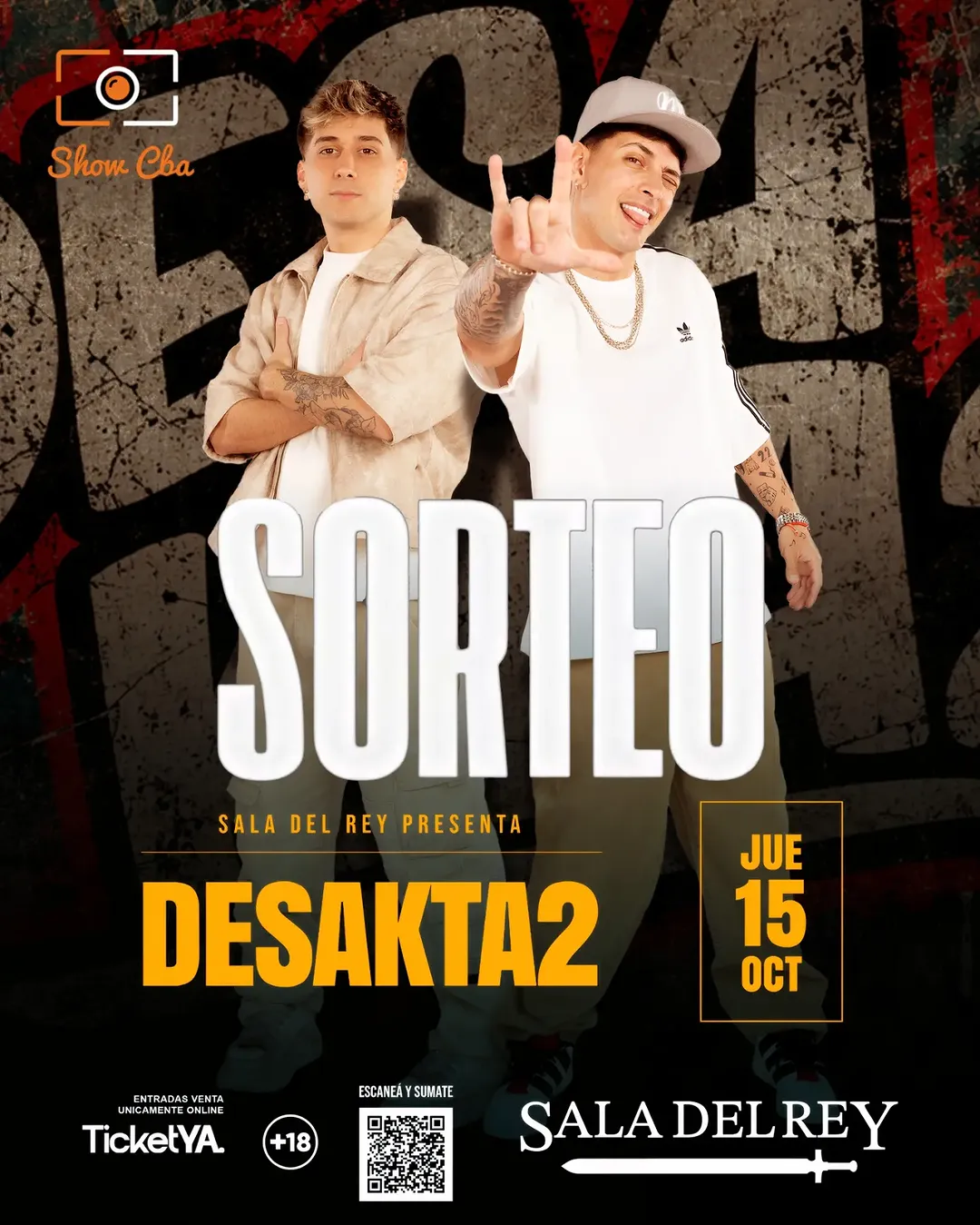 Imagen de 💣 #SORTEO DESAKTA2 🤟🏻❤️⃤
📣 PARTICIPA POR �