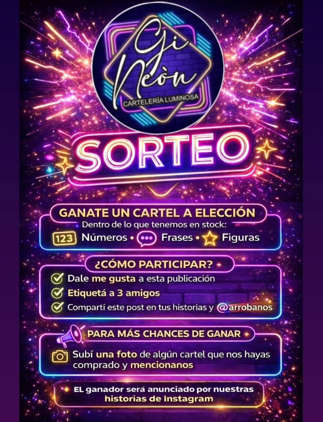 Imagen de Sorteoooo !!!🥳🤩
Queremos darle un mimo a nuestra comun
