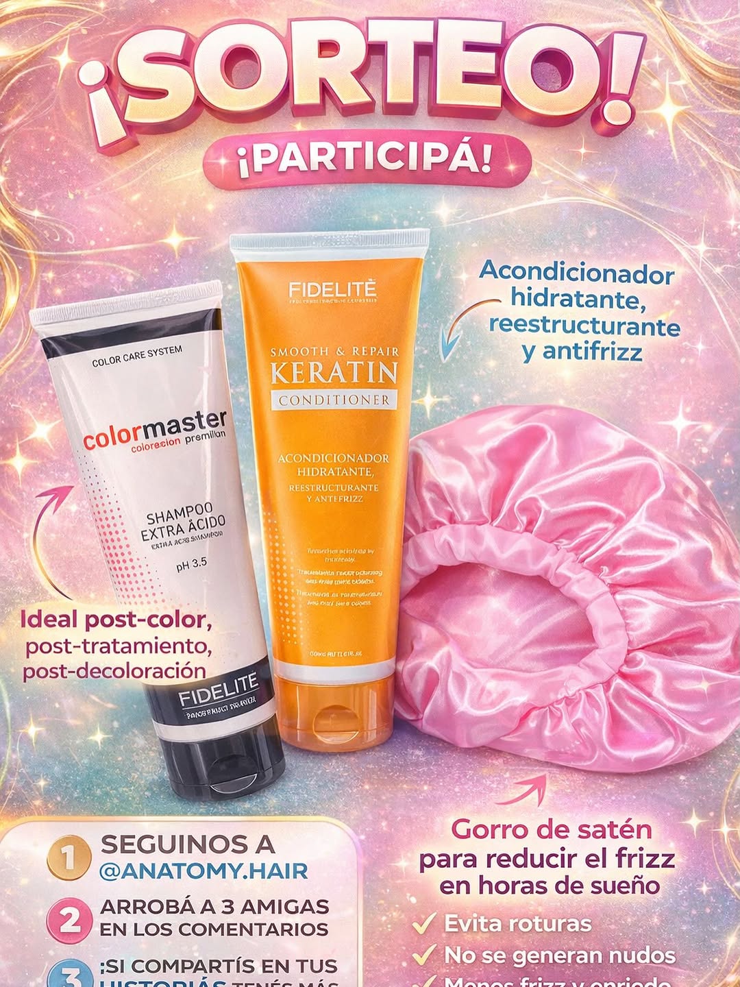 Imagen de ✨ SORTEO ANATOMY HAIR ✨

🎁 ¿Cómo participar? MUY F�