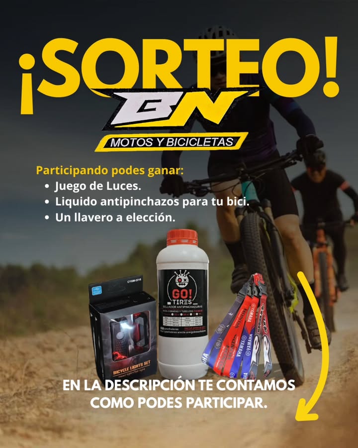 Imagen de 🎉 ¡SORTEO EN MARCHA! 🎉

Porque rodar seguro y con est