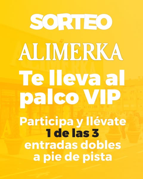 Imagen de 🎟️ SORTEO EXPRESS | ¡3 ENTRADAS DOBLES a pie de pista 
