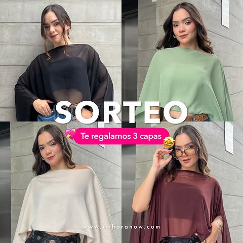 Imagen de #SORTEO ‼️
Te regalamos 3 capas 🩷 puedes elegir las q