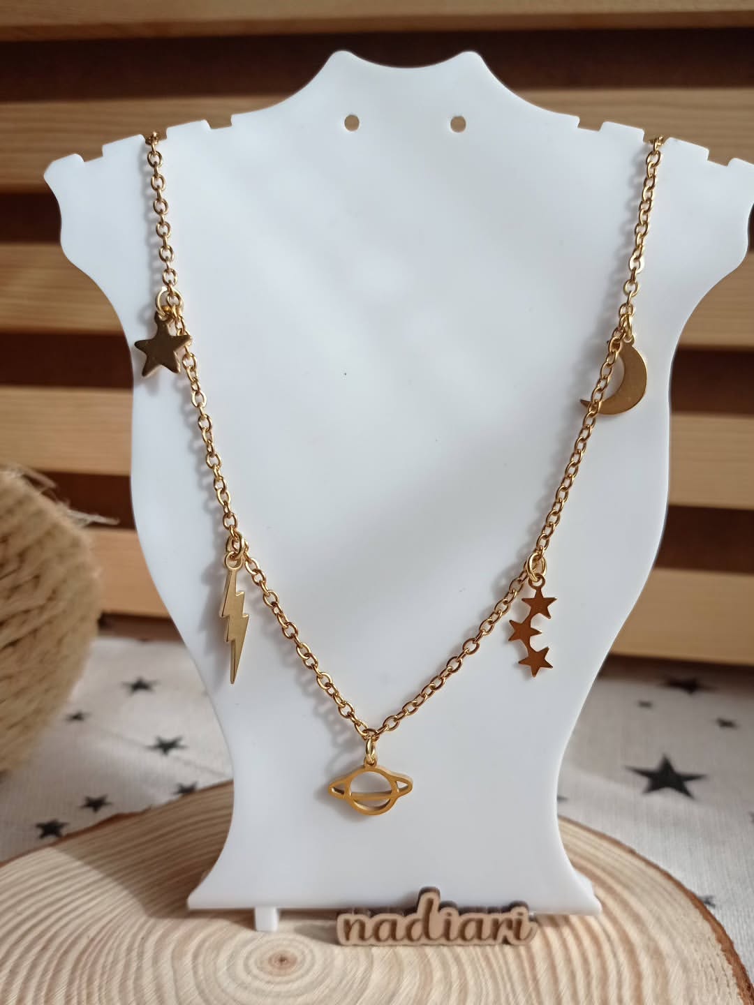 Imagen de ✨Lee hasta el final !

✨Cadena universo,en acero, de 40c