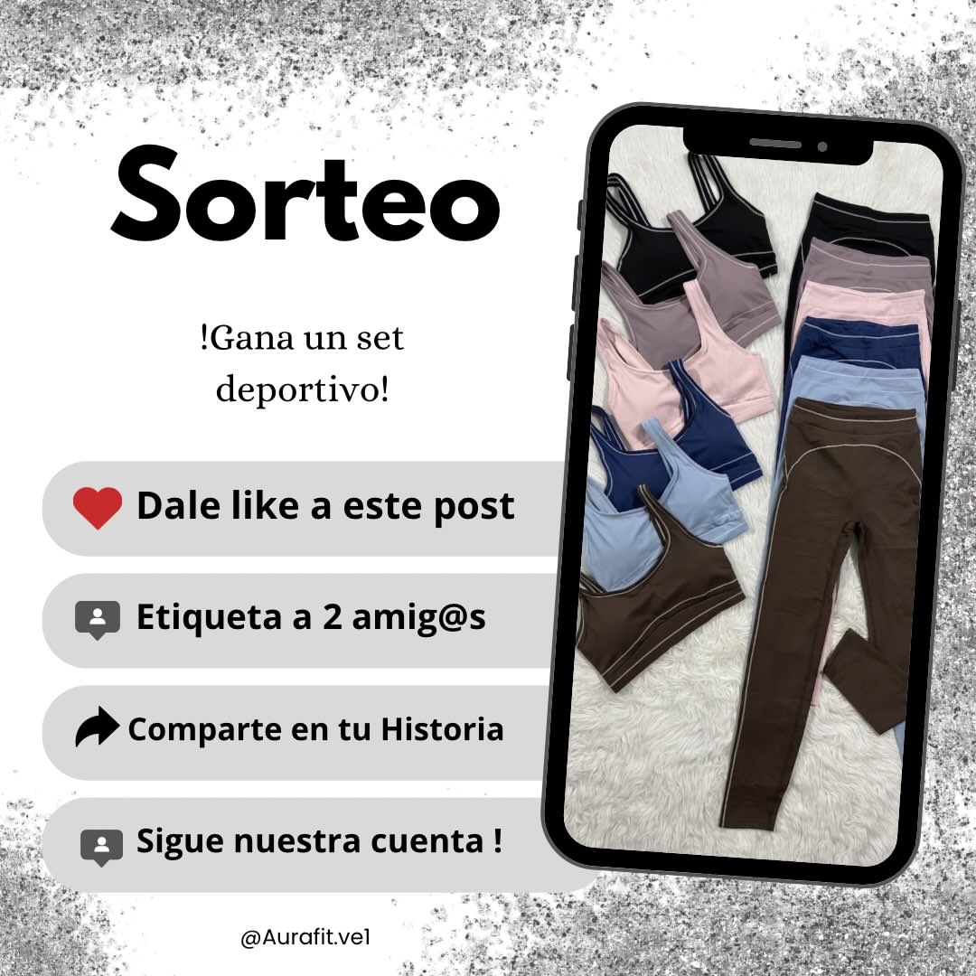 Imagen de En Aurafit.ve hemos preparado un increíble SORTEO para ti! 