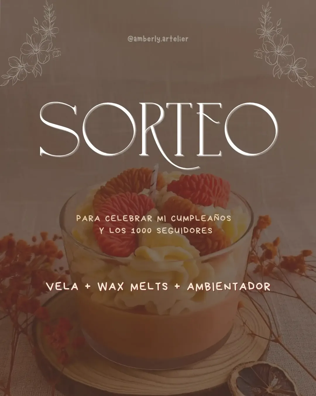 Imagen de ✨ SORTEO ESPECIAL CUMPLEAÑOS + 1.000 SEGUIDORES ✨

Para