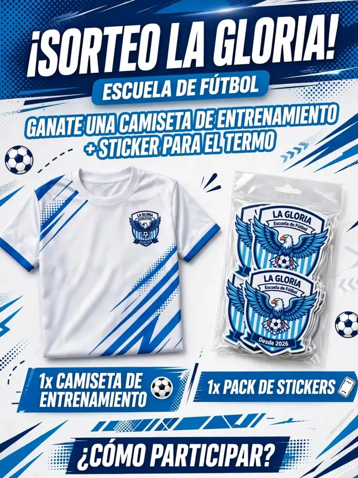 Imagen de 🔥 ¡SORTEO LA GLORIA! 🔥

¿Querés ganarte nuestra nue