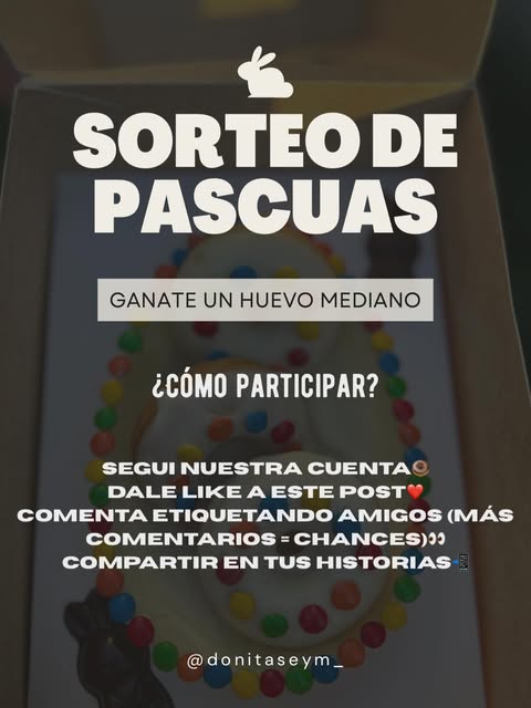 Imagen de En estas pascuas queremos regalar uno de nuestros huevos rel