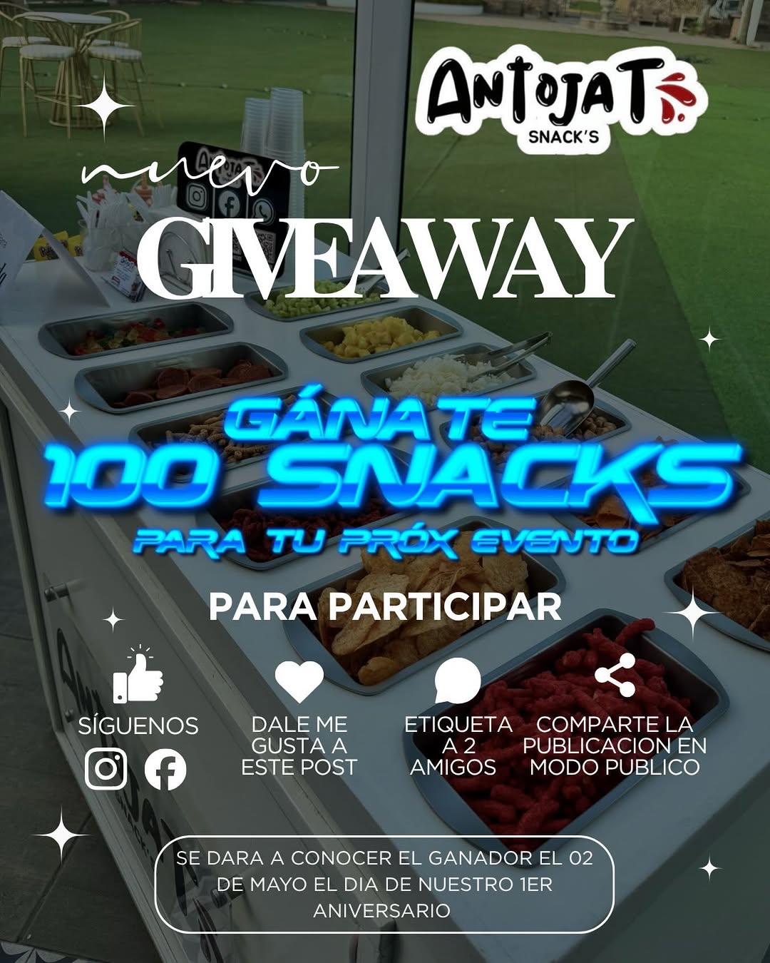 Imagen de 🎉✨ ¡ESTAMOS DE GIVEAWAY POR 1ER ANIVERSARIO ! ✨🎉
