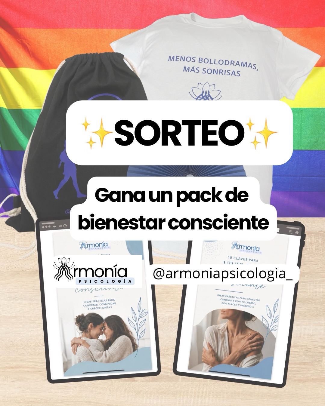 Imagen de 🎁✨ SORTEO ARMONÍA PSICOLOGÍA ✨🎁
Hoy, día oficia