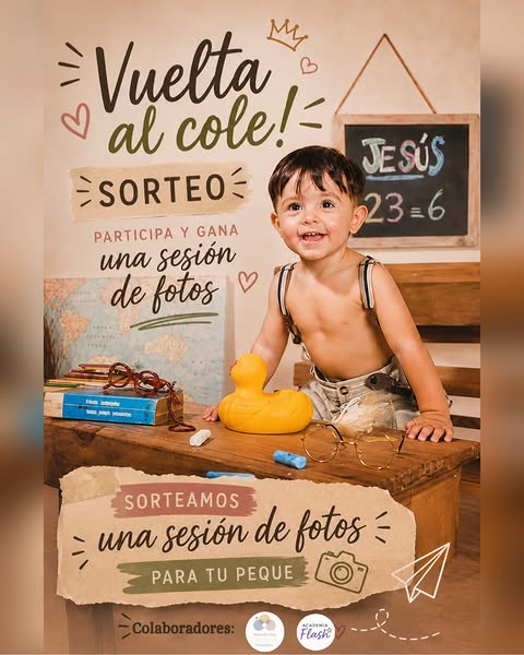 Imagen de 🎒✨ SORTEO VUELTA AL COLE ✨🎒

¿Quieres conseguir u