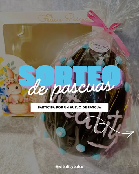 Imagen de 🐰✨ SORTEO EXPRESS DE PASCUAS ✨🐰
en Vitality Fitnes