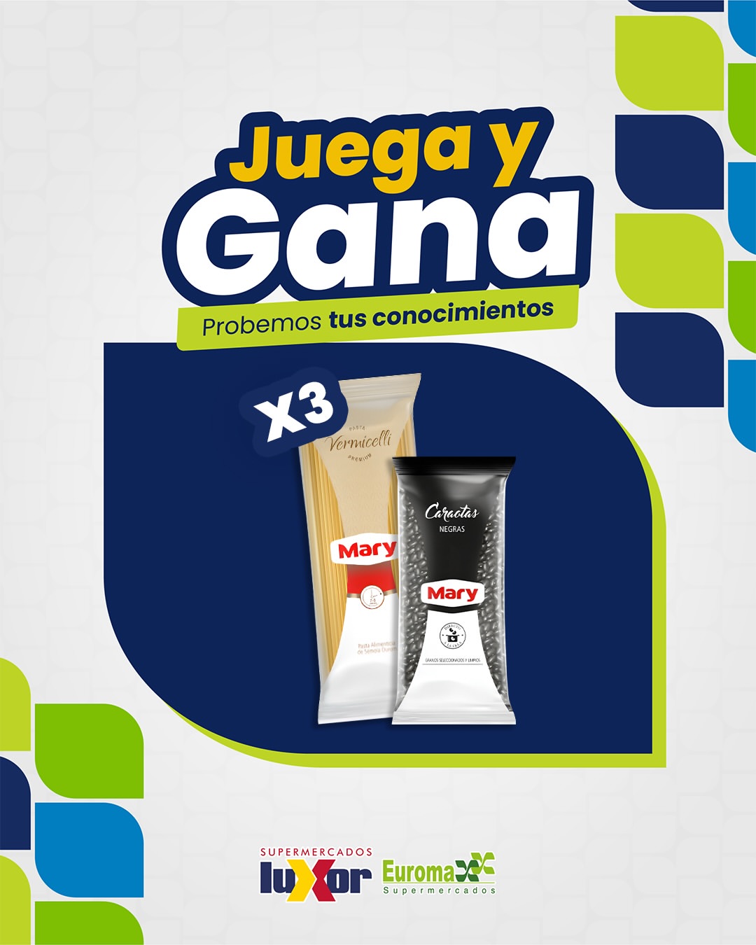 Imagen de ¡Juega y Gana! con supermercados Luxor y Euromaxx!✅✨#51