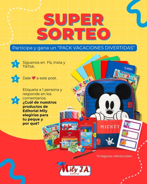 Imagen de 🎁 ¡GRAN SORTEO – PACK VACACIONES DIVERTIDAS! 🎁

Que