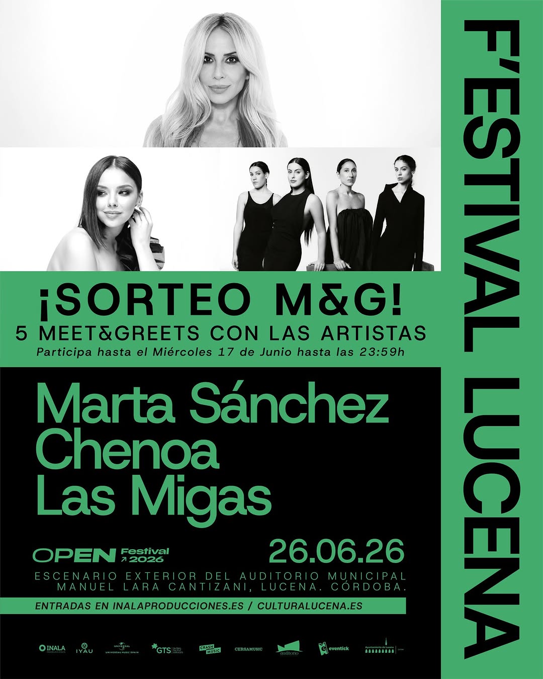 Imagen de ❌ SORTEO CERRADO ❌

🌟 SORTEO EXCLUSIVO F'ESTIVAL LUCE
