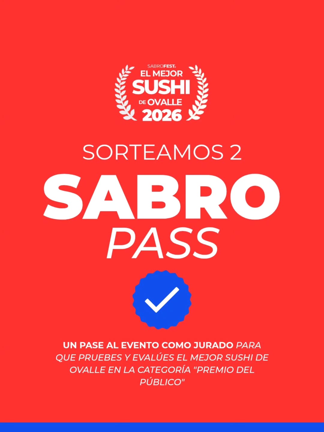 Imagen de 🍣🔥 ¡SORTEO SABRO PASS! 🔥🍣
¿Te imaginas vivir E