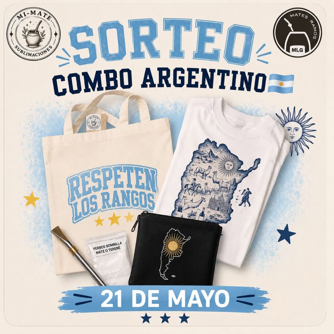 Imagen de 🎉 SORTEO COMBO ARGENTINO 🇦🇷 

¿Te gustaría llevar