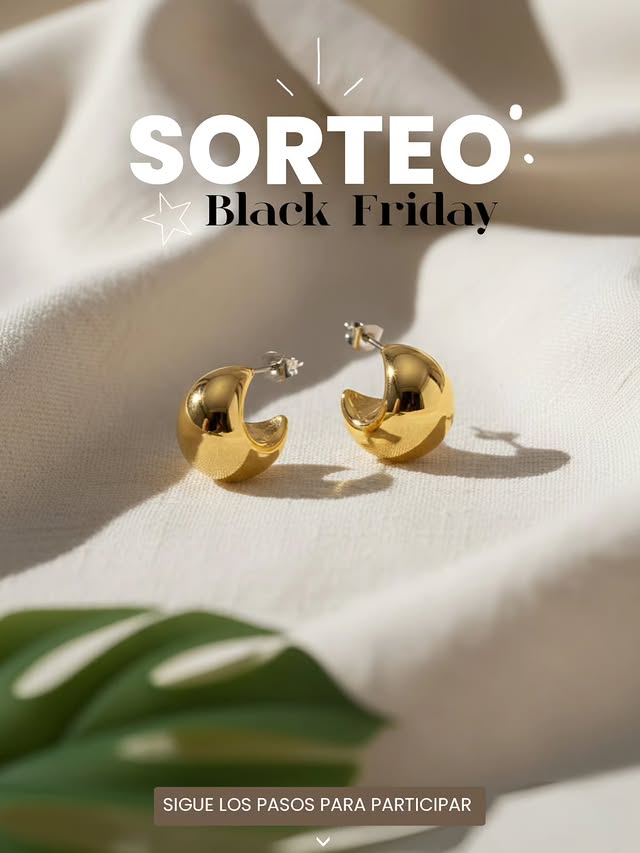Imagen de ¡SORTEO BLACKFRIDAY!✨⠀
⠀⠀
Gana este par de pendient