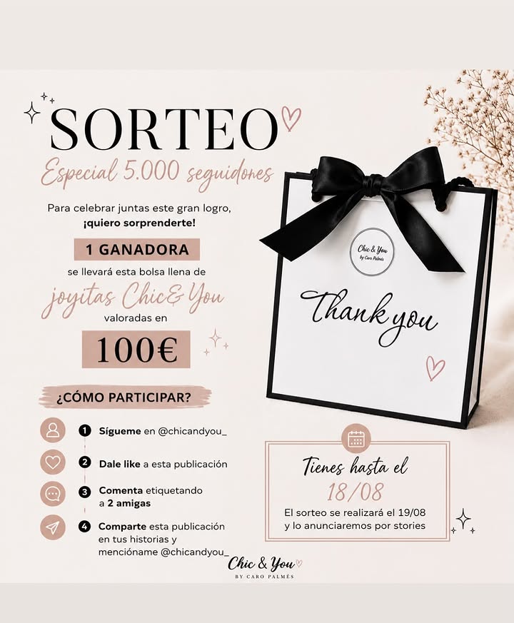 Imagen de 🎉 ¡SORTEO ESPECIAL 5.000 SEGUIDORES! 🎉

No tengo pala