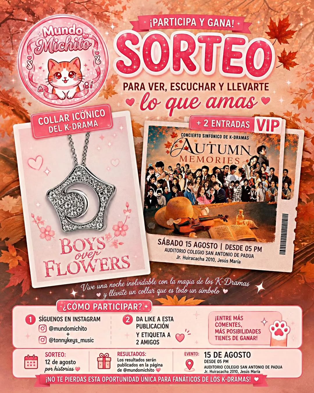 Imagen de 🍂✨ ¡SORTEO ESPECIAL PARA TODOS LOS AMANTES DE LOS K-DR