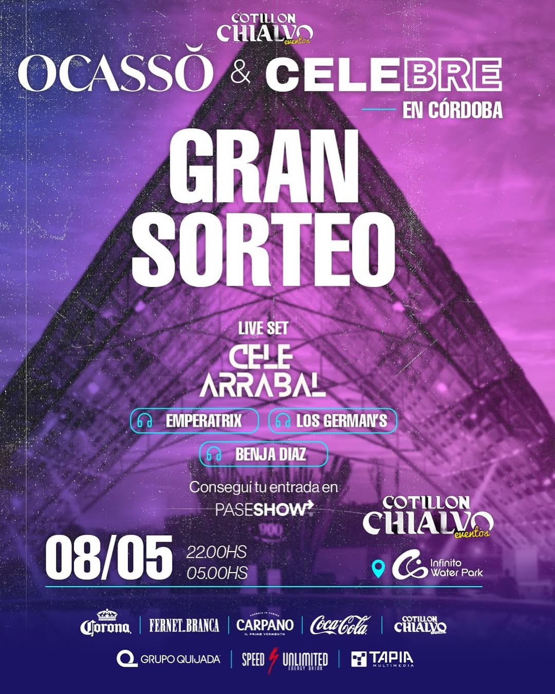 Imagen de Este viernes 8/05 llega otra edición de 
@ocassoinfinito �