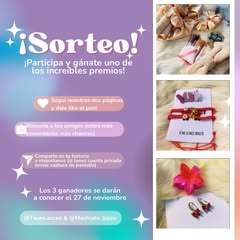 Imagen de Sorteo junto a @machiato_bijou ! 

🩵Primer Premio:
~ Kit 