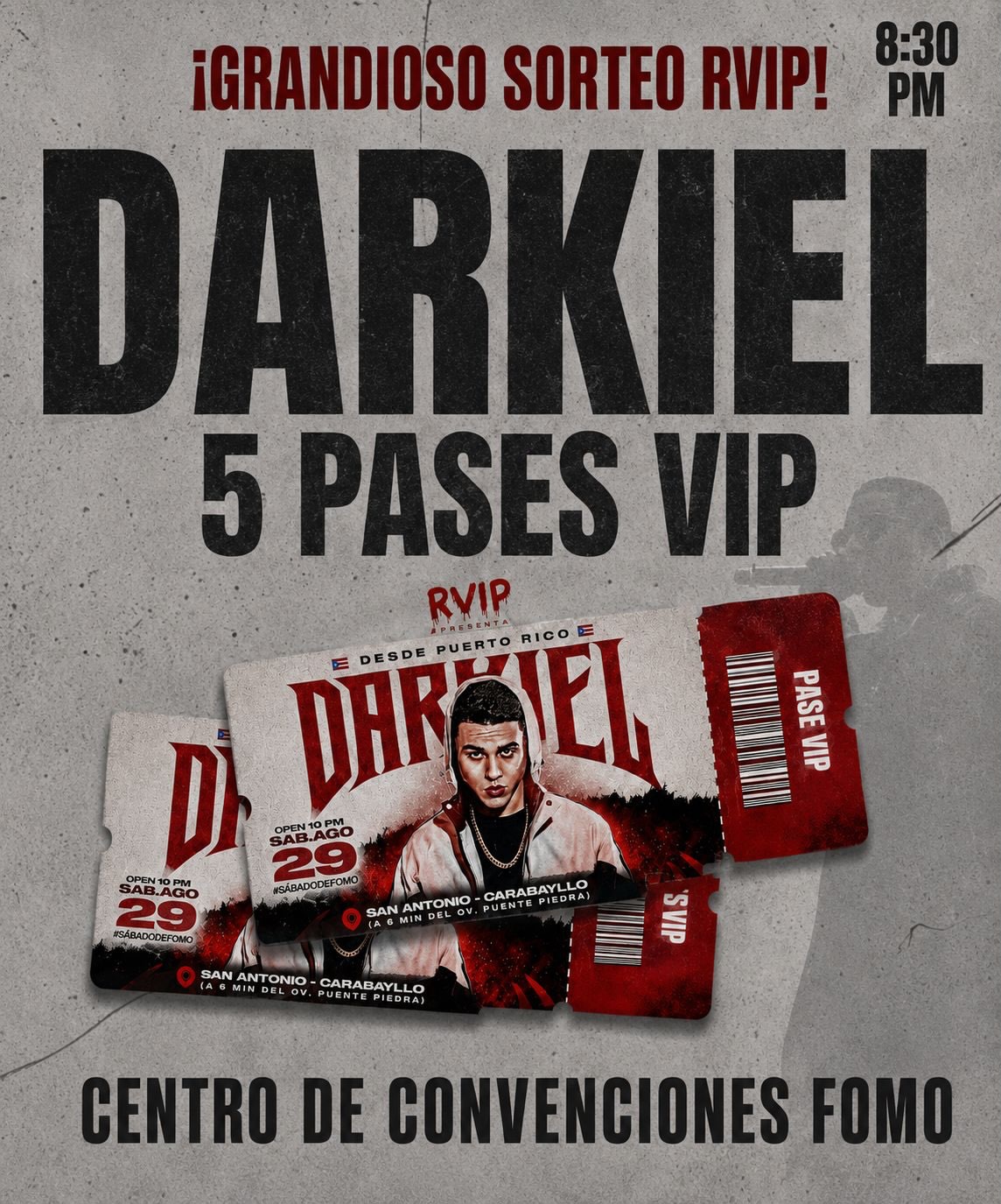 Imagen de ¡GRANDIOSO SORTEO RVIP! 🔥🎟️

¿Quieres vivir DARKIE