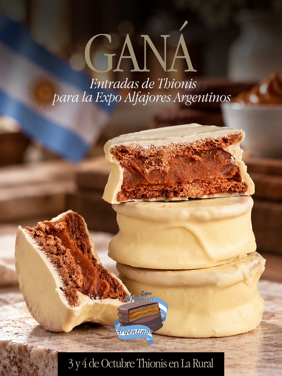 Imagen de Allá vamos @expoalfajoresarg !!! ❤️
El 3 y 4 de Octubre