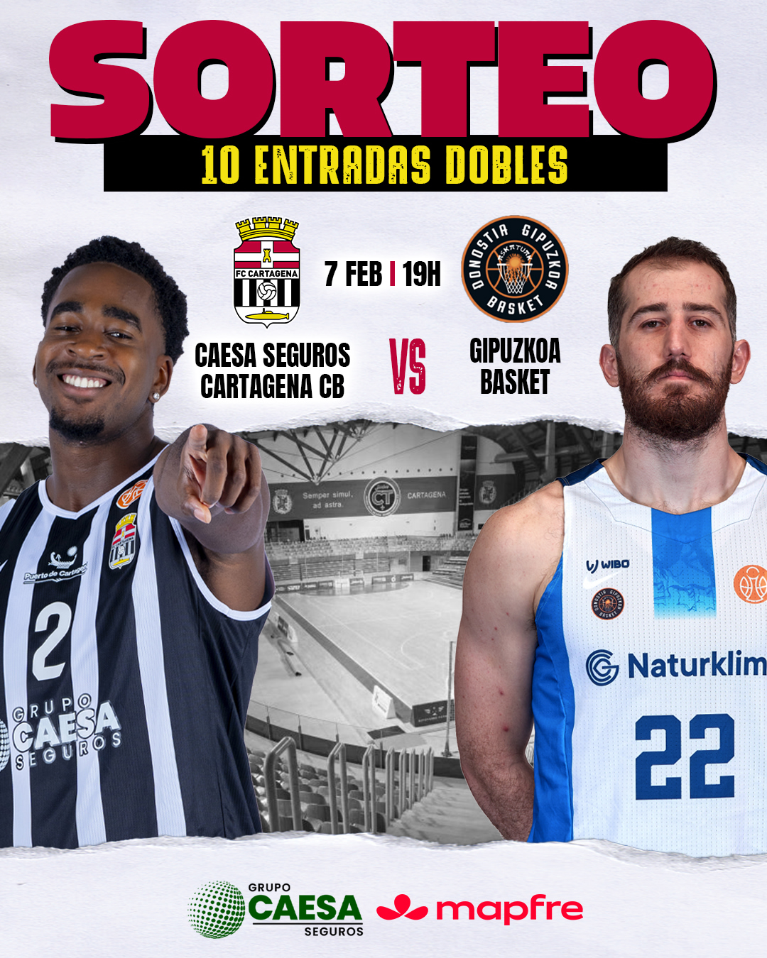 Imagen de 🤩🔴 SORTEO 🤩🔴
Desde #GrupoCaesa SORTEAMOS 10 ENTR