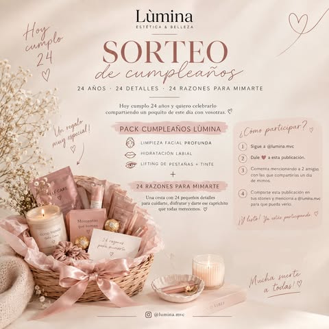 Imagen de 🎂✨ 💖SORTEO ESPECIAL EN LÙMINA💅🏼✨🎂

Hoy c