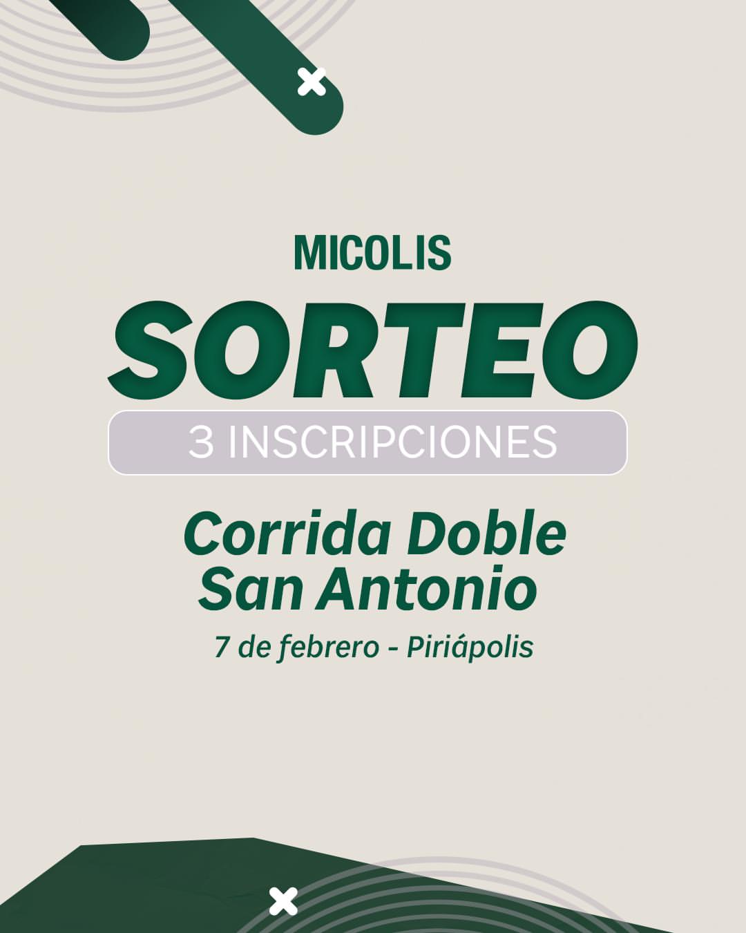 Imagen de 🏃‍♀️🏃‍♂️ SORTEO Micolis 🏃‍♂️🏃�