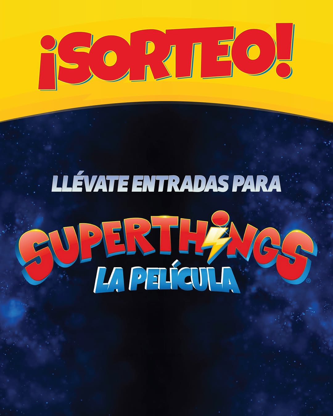 Imagen de 🎬⚡ ¡SORTEO EXPRESS! ⚡🎬

¡HOY se estrena SUPERTHI