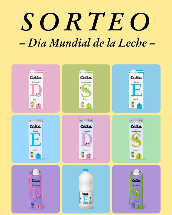 Imagen de Celebramos que hoy es el Día Mundial de la Leche con un sor