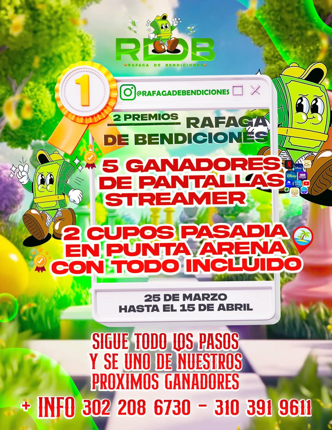 Imagen de ¡RAFAGA DE BENDICIONES!🍀✨😍 SORTEO FLASH en donde co