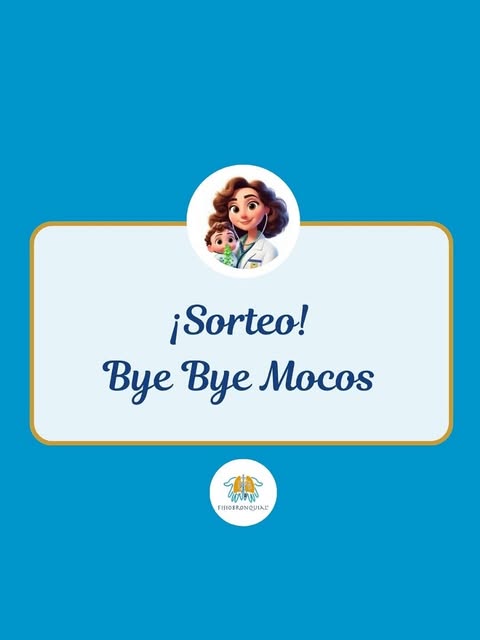 Imagen de 📣📣SORTEO BYE BYE MOCOS!

Hoy Físiobronquial quiere ha