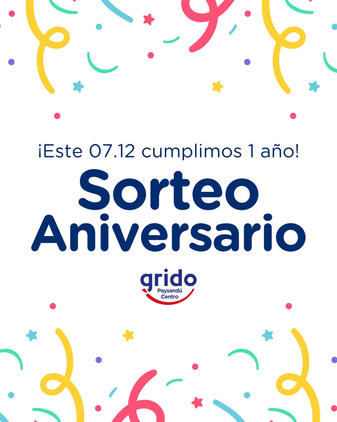 Imagen de Este 7 de diciembre cumplimos nuestro primer año 💙
¡Y l